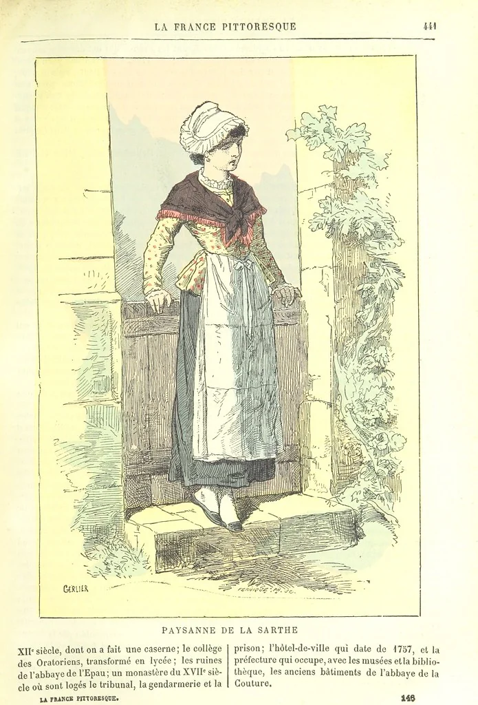 An illustration from La France pittoresque, ou description par départements de la France et de ses colonies, 1882, leaf 453