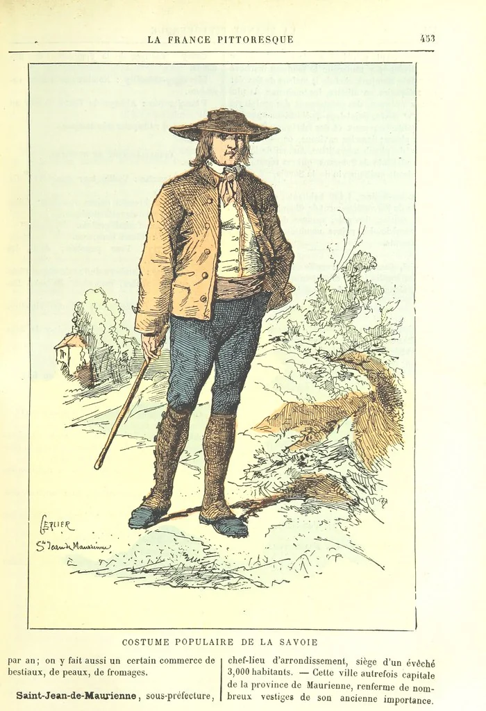 An illustration from La France pittoresque, ou description par départements de la France et de ses colonies, 1882, leaf 465