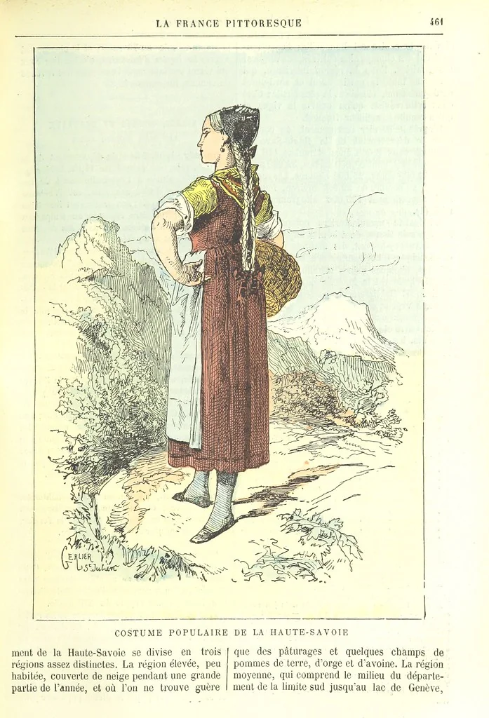 An illustration from La France pittoresque, ou description par départements de la France et de ses colonies, 1882, leaf 473
