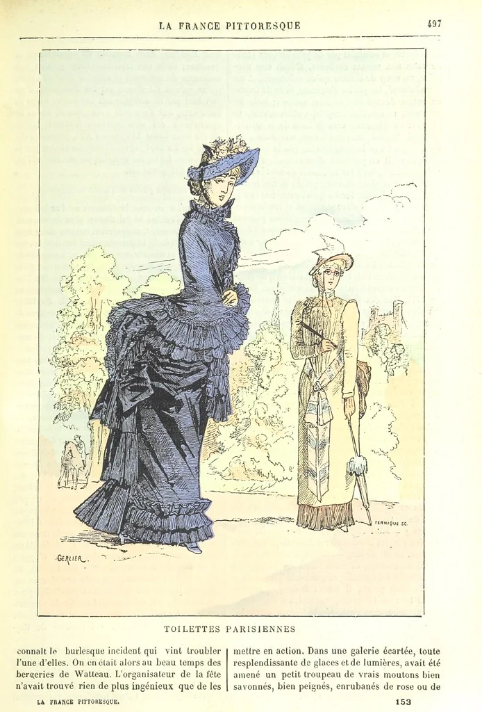 An illustration from La France pittoresque, ou description par départements de la France et de ses colonies, 1882, leaf 509
