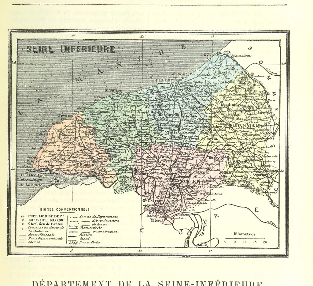 An illustration from La France pittoresque, ou description par départements de la France et de ses colonies, 1882, leaf 525