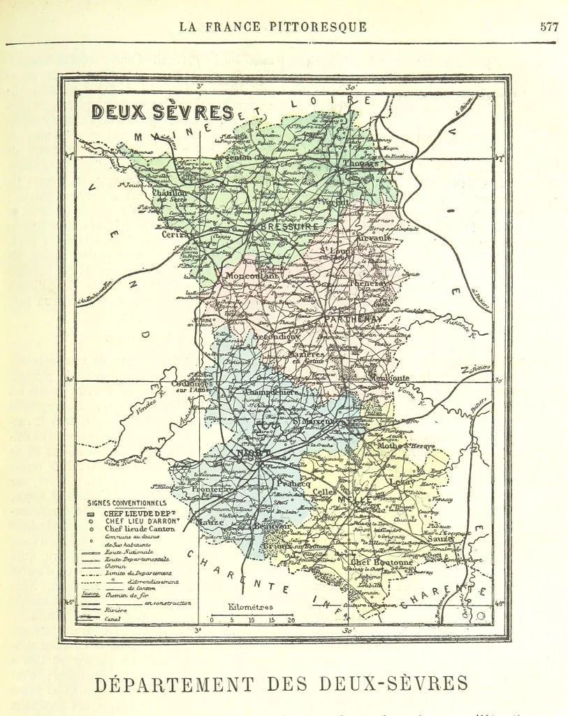 An illustration from La France pittoresque, ou description par départements de la France et de ses colonies, 1882, leaf 589