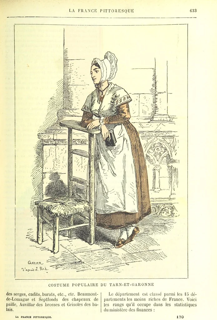 An illustration from La France pittoresque, ou description par départements de la France et de ses colonies, 1882, leaf 645