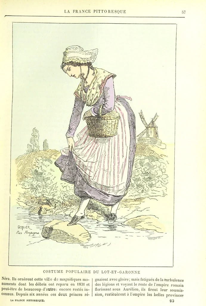 An illustration from La France pittoresque, ou description par départements de la France et de ses colonies, 1882, leaf 69