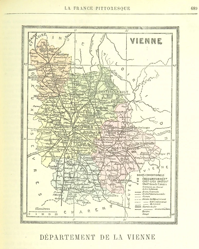 An illustration from La France pittoresque, ou description par départements de la France et de ses colonies, 1882, leaf 701
