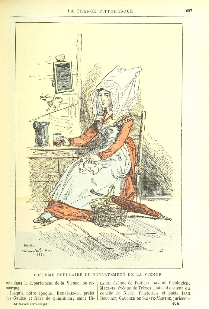 An illustration from La France pittoresque, ou description par départements de la France et de ses colonies, 1882, leaf 709