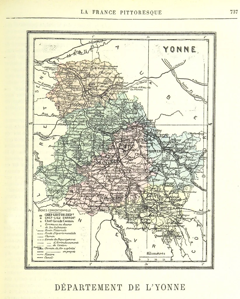 An illustration from La France pittoresque, ou description par départements de la France et de ses colonies, 1882, leaf 749