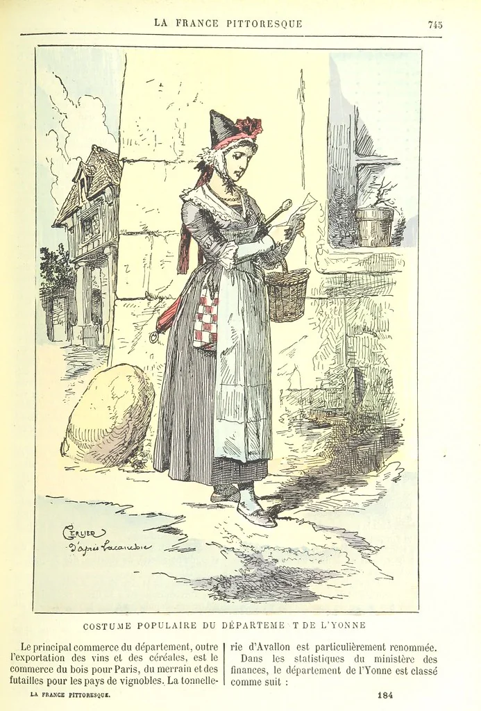 An illustration from La France pittoresque, ou description par départements de la France et de ses colonies, 1882, leaf 757