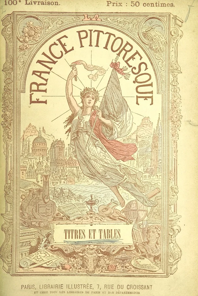 An illustration from La France pittoresque, ou description par départements de la France et de ses colonies, 1882, leaf 881