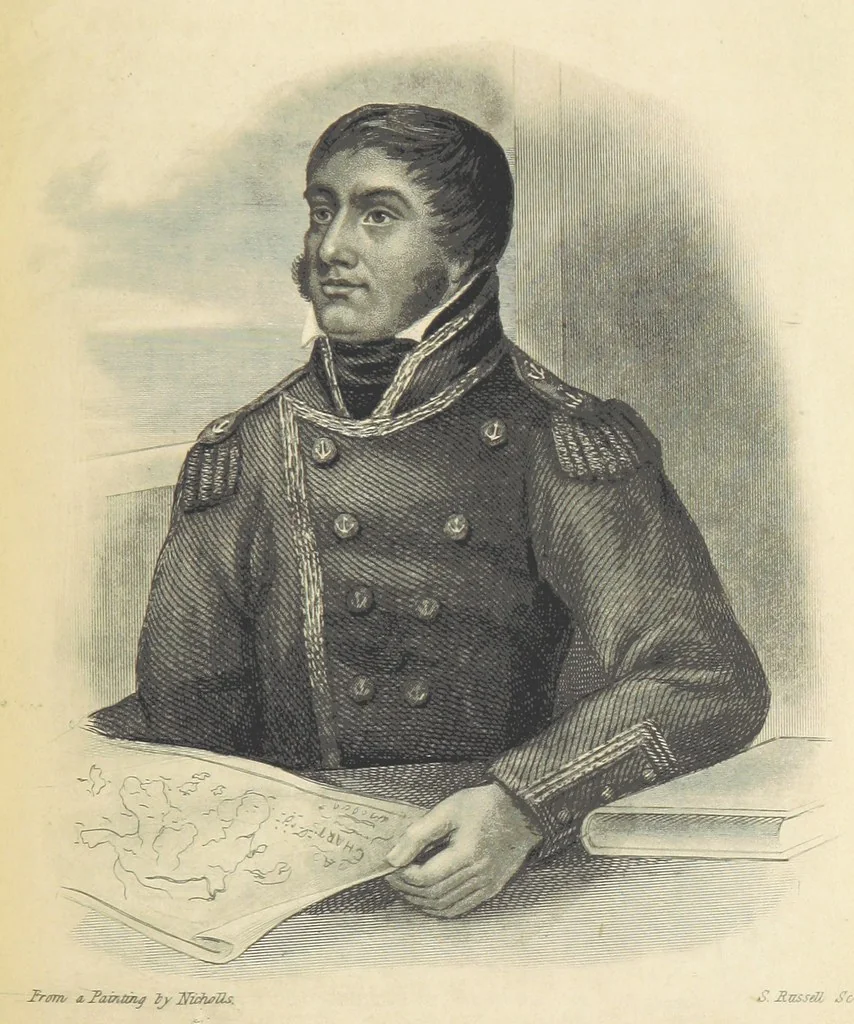An illustration from Recent Expeditions to the Polar Regions, including all the voyages undertaken in search of Sir J. F. [Compiled from various official documents, and private communications, by R. Huish.] No. 1-60, 1852, leaf 499