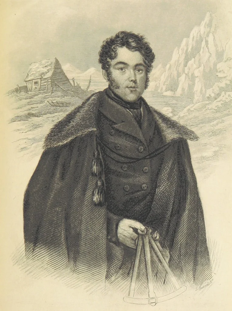 An illustration from Recent Expeditions to the Polar Regions, including all the voyages undertaken in search of Sir J. F. [Compiled from various official documents, and private communications, by R. Huish.] No. 1-60, 1852, leaf 501