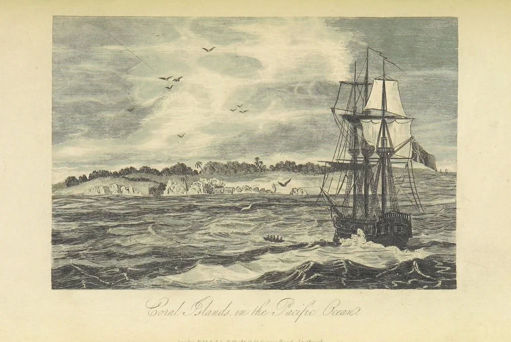 An illustration from Recent Expeditions to the Polar Regions, including all the voyages undertaken in search of Sir J. F. [Compiled from various official documents, and private communications, by R. Huish.] No. 1-60, 1852, leaf 505