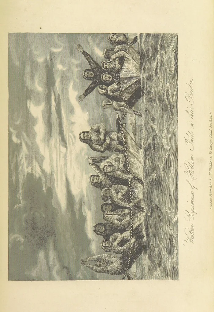 An illustration from Recent Expeditions to the Polar Regions, including all the voyages undertaken in search of Sir J. F. [Compiled from various official documents, and private communications, by R. Huish.] No. 1-60, 1852, leaf 521