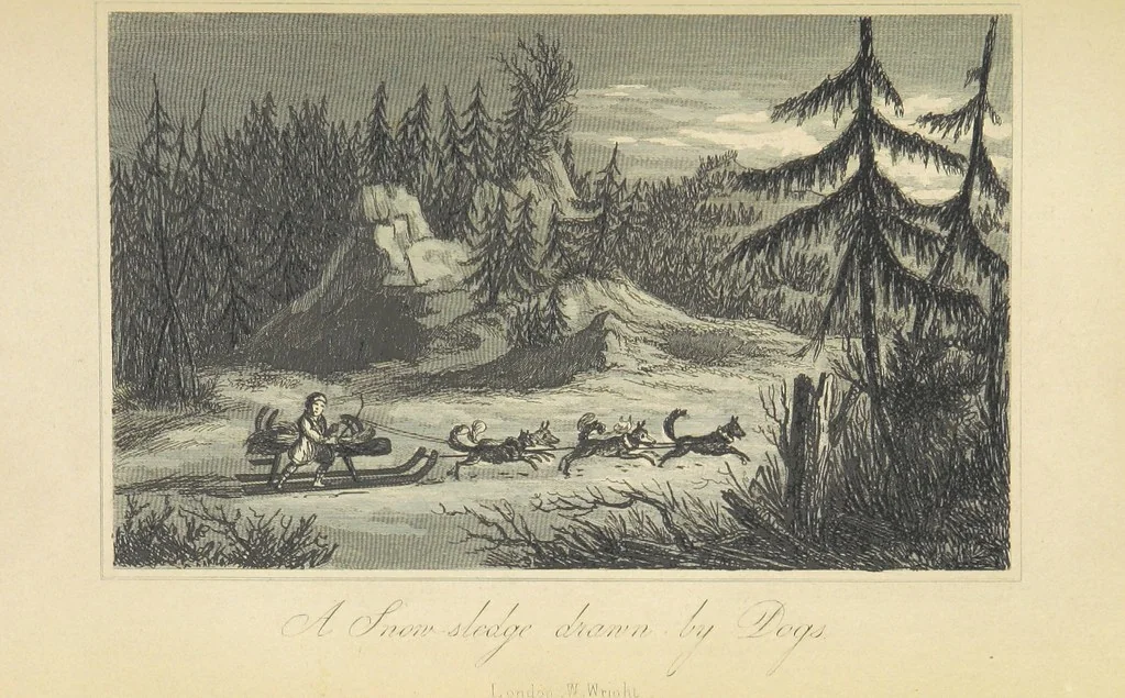 An illustration from Recent Expeditions to the Polar Regions, including all the voyages undertaken in search of Sir J. F. [Compiled from various official documents, and private communications, by R. Huish.] No. 1-60, 1852, leaf 523