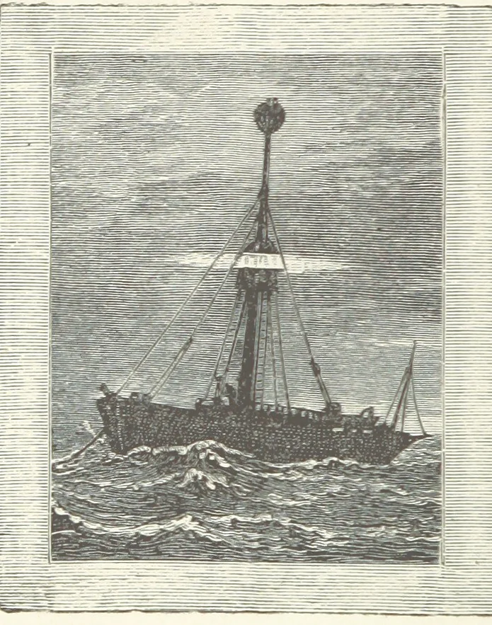 An illustration from The Light-ship Hand; or, the Strange Adventures of Richard Gayden, etc. [A tale, 1893, leaf 10