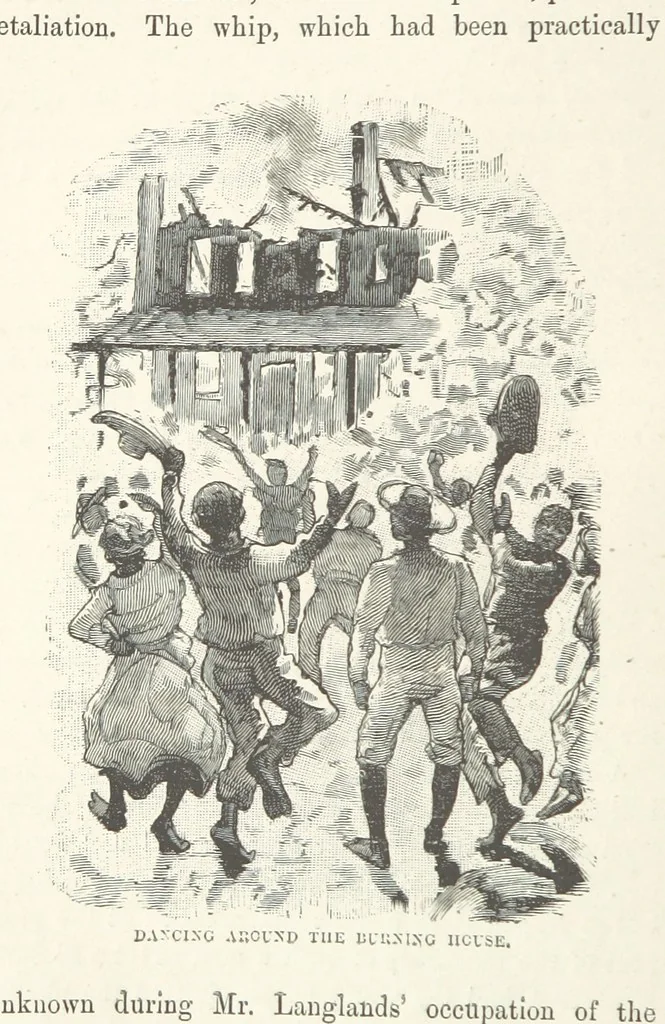 An illustration from The Light-ship Hand; or, the Strange Adventures of Richard Gayden, etc. [A tale, 1893, leaf 104