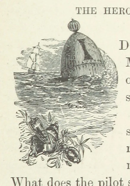 An illustration from The Light-ship Hand; or, the Strange Adventures of Richard Gayden, etc. [A tale, 1893, leaf 11