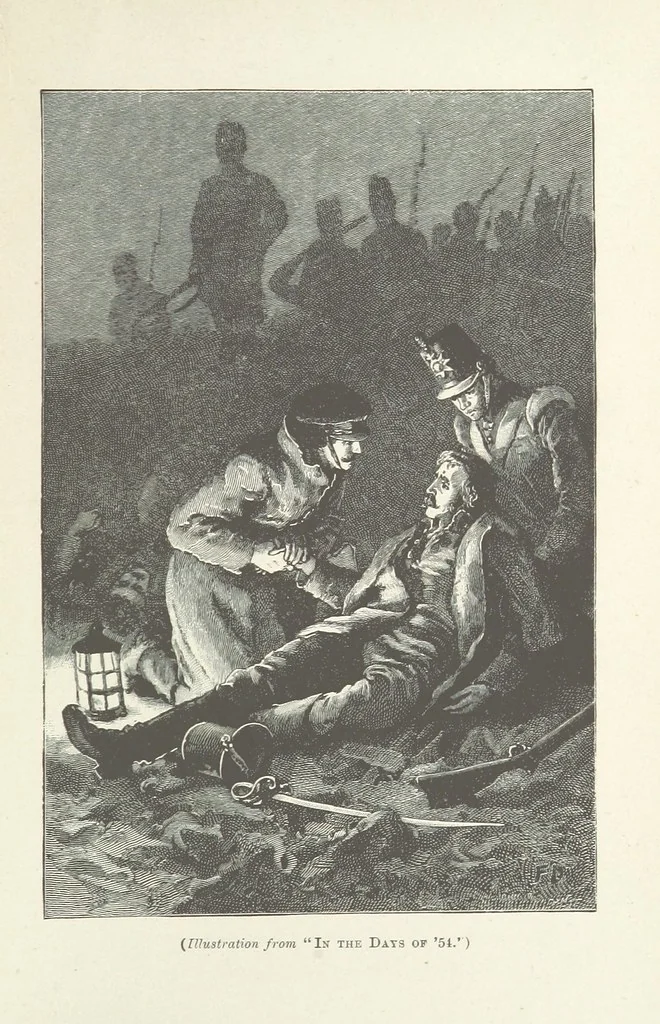 An illustration from The Light-ship Hand; or, the Strange Adventures of Richard Gayden, etc. [A tale, 1893, leaf 203
