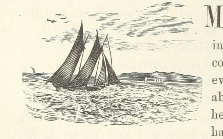 An illustration from The Light-ship Hand; or, the Strange Adventures of Richard Gayden, etc. [A tale, 1893, leaf 32