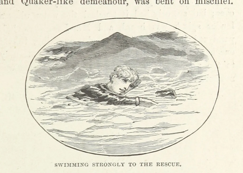 An illustration from The Light-ship Hand; or, the Strange Adventures of Richard Gayden, etc. [A tale, 1893, leaf 69