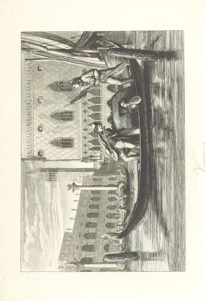 An illustration from Europa's Eden in Bildern. 100 Ansichten und Costum-Bilder von Italien und seinem Volke. [Without letterpress.] Nach Original-Gemälden in Stahl gestochen von C. F., Catel, Gail, Gotzlöff, Mosbrugger, Weller, Pinelli, etc, 1858, leaf 117