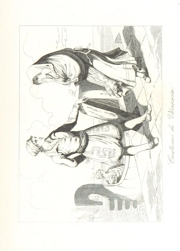 An illustration from Europa's Eden in Bildern. 100 Ansichten und Costum-Bilder von Italien und seinem Volke. [Without letterpress.] Nach Original-Gemälden in Stahl gestochen von C. F., Catel, Gail, Gotzlöff, Mosbrugger, Weller, Pinelli, etc, 1858, leaf 123