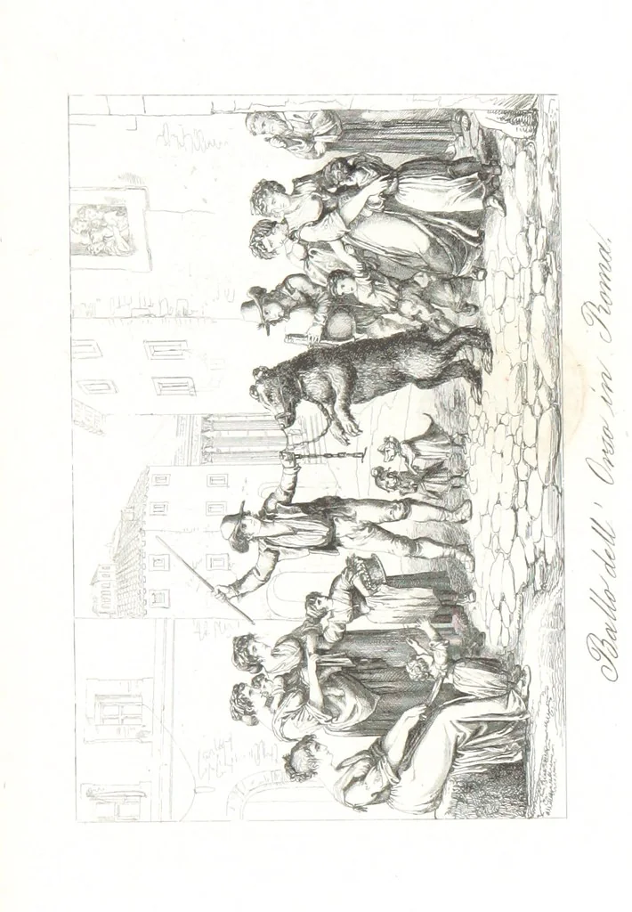An illustration from Europa's Eden in Bildern. 100 Ansichten und Costum-Bilder von Italien und seinem Volke. [Without letterpress.] Nach Original-Gemälden in Stahl gestochen von C. F., Catel, Gail, Gotzlöff, Mosbrugger, Weller, Pinelli, etc, 1858, leaf 141