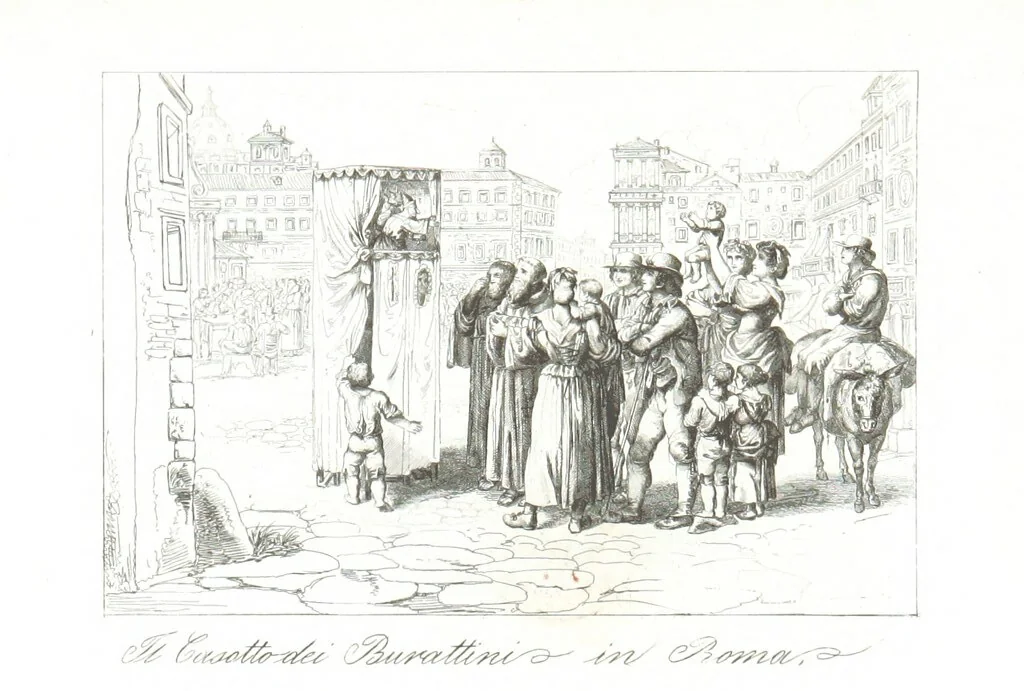 An illustration from Europa's Eden in Bildern. 100 Ansichten und Costum-Bilder von Italien und seinem Volke. [Without letterpress.] Nach Original-Gemälden in Stahl gestochen von C. F., Catel, Gail, Gotzlöff, Mosbrugger, Weller, Pinelli, etc, 1858, leaf 143