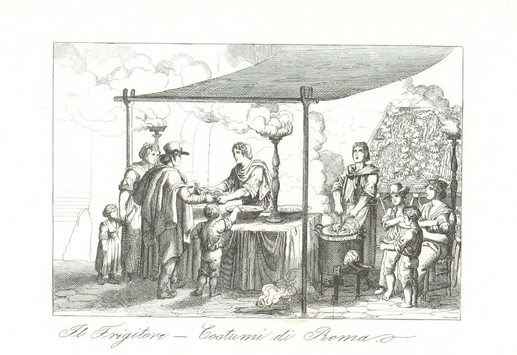An illustration from Europa's Eden in Bildern. 100 Ansichten und Costum-Bilder von Italien und seinem Volke. [Without letterpress.] Nach Original-Gemälden in Stahl gestochen von C. F., Catel, Gail, Gotzlöff, Mosbrugger, Weller, Pinelli, etc, 1858, leaf 165