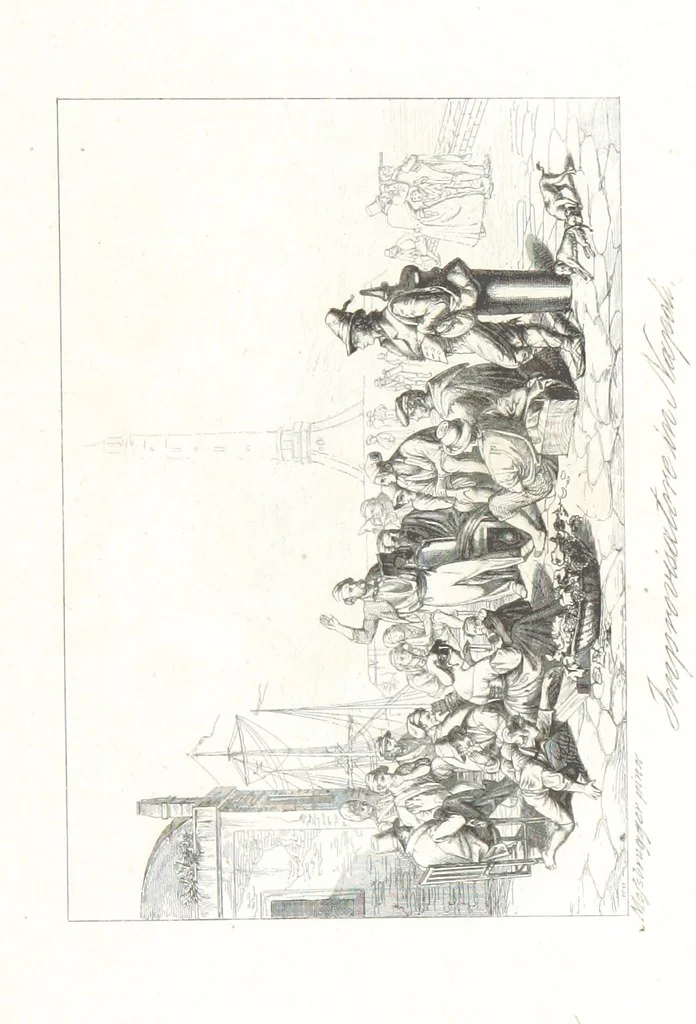 An illustration from Europa's Eden in Bildern. 100 Ansichten und Costum-Bilder von Italien und seinem Volke. [Without letterpress.] Nach Original-Gemälden in Stahl gestochen von C. F., Catel, Gail, Gotzlöff, Mosbrugger, Weller, Pinelli, etc, 1858, leaf 195