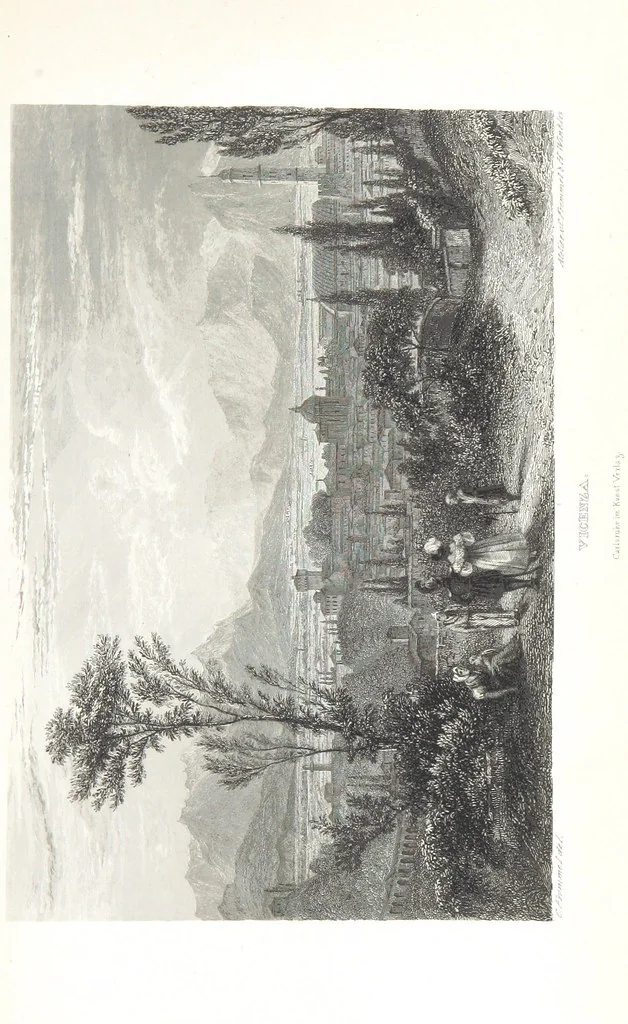 An illustration from Europa's Eden in Bildern. 100 Ansichten und Costum-Bilder von Italien und seinem Volke. [Without letterpress.] Nach Original-Gemälden in Stahl gestochen von C. F., Catel, Gail, Gotzlöff, Mosbrugger, Weller, Pinelli, etc, 1858, leaf 29
