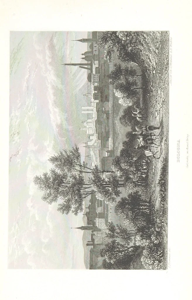 An illustration from Europa's Eden in Bildern. 100 Ansichten und Costum-Bilder von Italien und seinem Volke. [Without letterpress.] Nach Original-Gemälden in Stahl gestochen von C. F., Catel, Gail, Gotzlöff, Mosbrugger, Weller, Pinelli, etc, 1858, leaf 35