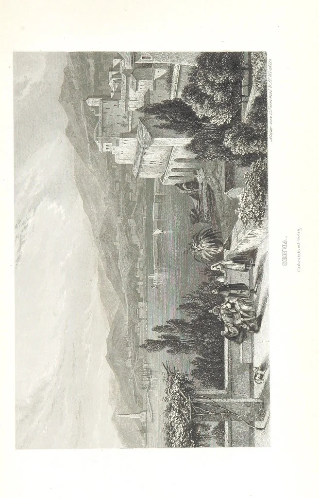 An illustration from Europa's Eden in Bildern. 100 Ansichten und Costum-Bilder von Italien und seinem Volke. [Without letterpress.] Nach Original-Gemälden in Stahl gestochen von C. F., Catel, Gail, Gotzlöff, Mosbrugger, Weller, Pinelli, etc, 1858, leaf 37