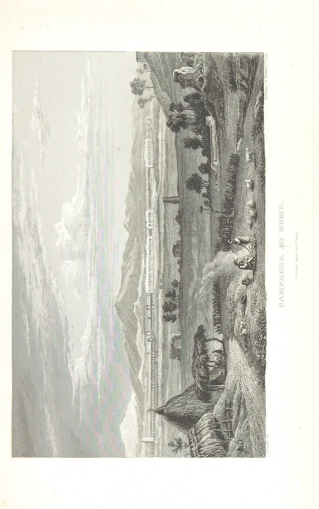 An illustration from Europa's Eden in Bildern. 100 Ansichten und Costum-Bilder von Italien und seinem Volke. [Without letterpress.] Nach Original-Gemälden in Stahl gestochen von C. F., Catel, Gail, Gotzlöff, Mosbrugger, Weller, Pinelli, etc, 1858, leaf 59