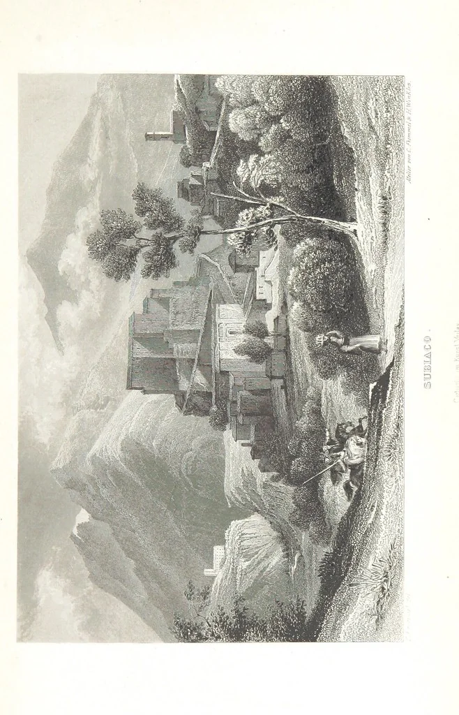 An illustration from Europa's Eden in Bildern. 100 Ansichten und Costum-Bilder von Italien und seinem Volke. [Without letterpress.] Nach Original-Gemälden in Stahl gestochen von C. F., Catel, Gail, Gotzlöff, Mosbrugger, Weller, Pinelli, etc, 1858, leaf 65
