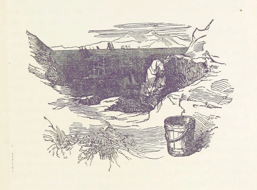 An illustration from The Book of the Navy; comprising a general history of the American Marine; and particular accounts of all the most celebrated naval battles, from the Declaration of Independence to the present time. With an appendix, 1843, leaf 239