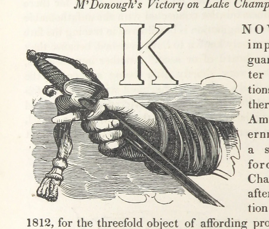 An illustration from The Book of the Navy; comprising a general history of the American Marine; and particular accounts of all the most celebrated naval battles, from the Declaration of Independence to the present time. With an appendix, 1843, leaf 240