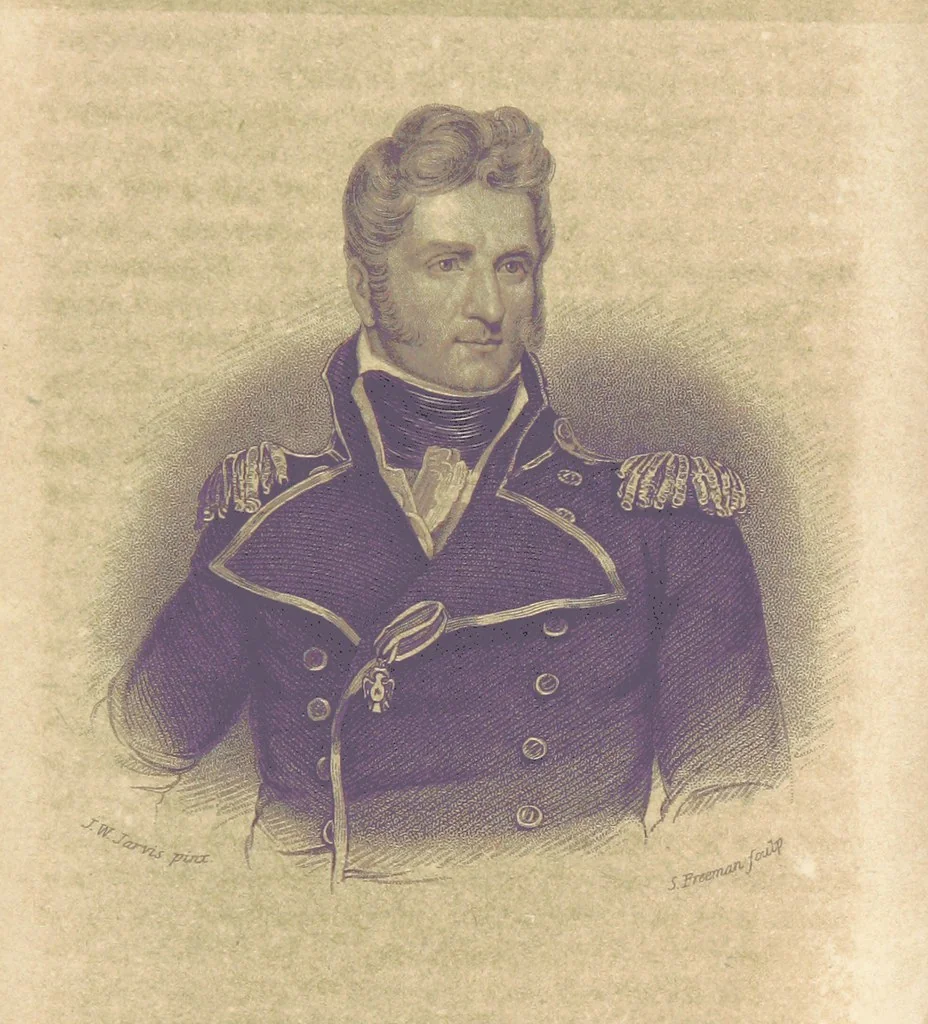 An illustration from The Book of the Navy; comprising a general history of the American Marine; and particular accounts of all the most celebrated naval battles, from the Declaration of Independence to the present time. With an appendix, 1843, leaf 241