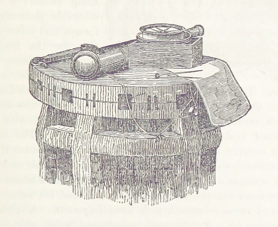 An illustration from The Book of the Navy; comprising a general history of the American Marine; and particular accounts of all the most celebrated naval battles, from the Declaration of Independence to the present time. With an appendix, 1843, leaf 43