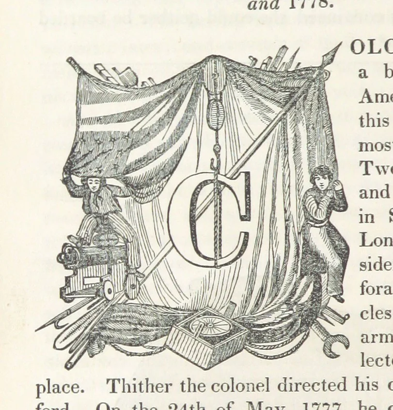 An illustration from The Book of the Navy; comprising a general history of the American Marine; and particular accounts of all the most celebrated naval battles, from the Declaration of Independence to the present time. With an appendix, 1843, leaf 44