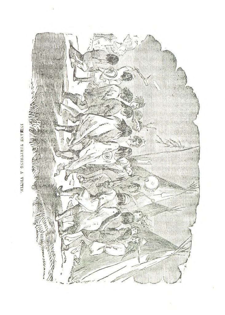 An illustration from Border Wars of the West. Comprising the frontier wars of Pennsylvania, Virginia, Kentucky, Ohio, Indiana, Illinois, Tennessee and Wisconsin, etc, 1853, leaf 119
