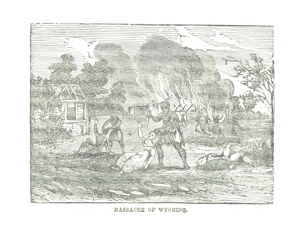 An illustration from Border Wars of the West. Comprising the frontier wars of Pennsylvania, Virginia, Kentucky, Ohio, Indiana, Illinois, Tennessee and Wisconsin, etc, 1853, leaf 123