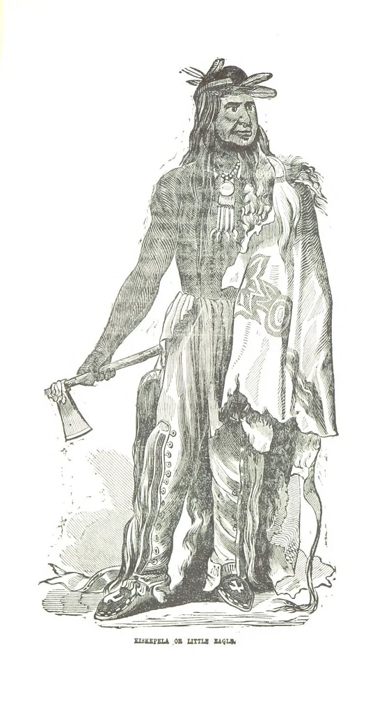 An illustration from Border Wars of the West. Comprising the frontier wars of Pennsylvania, Virginia, Kentucky, Ohio, Indiana, Illinois, Tennessee and Wisconsin, etc, 1853, leaf 159
