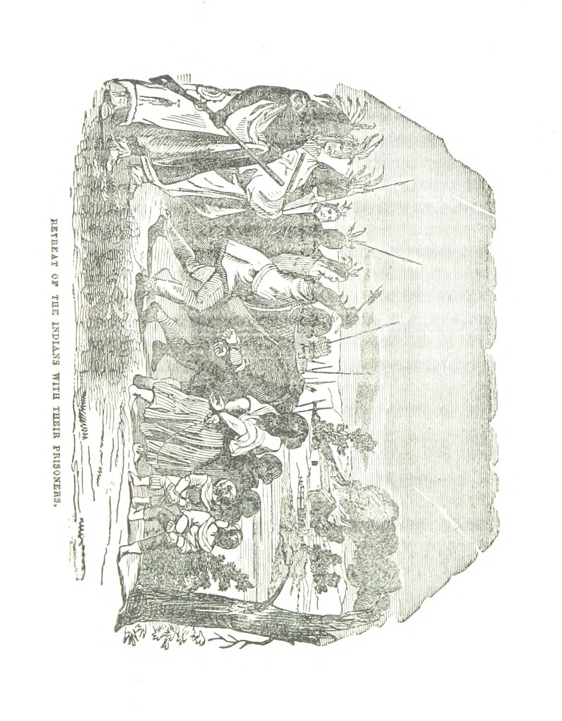 An illustration from Border Wars of the West. Comprising the frontier wars of Pennsylvania, Virginia, Kentucky, Ohio, Indiana, Illinois, Tennessee and Wisconsin, etc, 1853, leaf 163