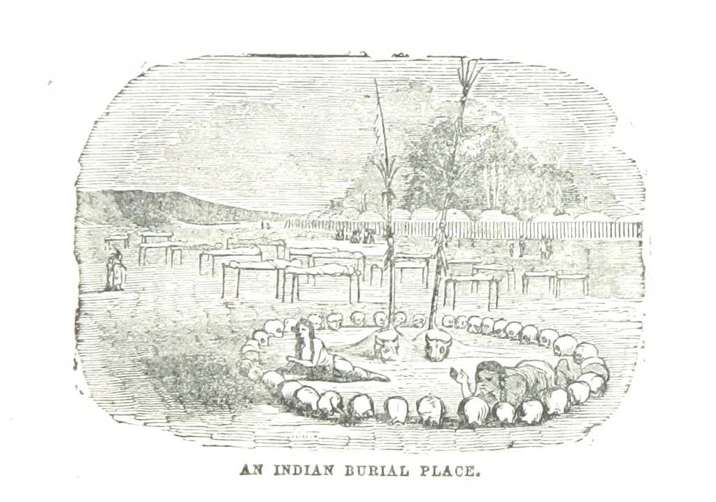 An illustration from Border Wars of the West. Comprising the frontier wars of Pennsylvania, Virginia, Kentucky, Ohio, Indiana, Illinois, Tennessee and Wisconsin, etc, 1853, leaf 187