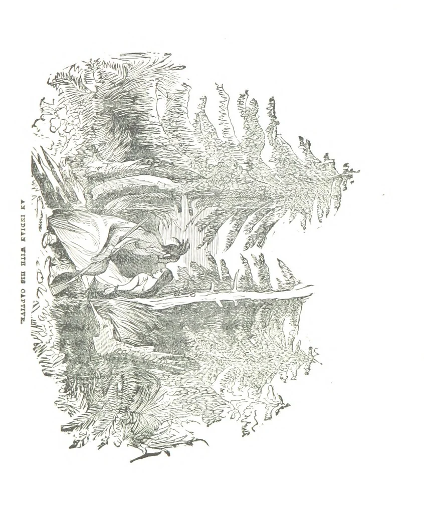 An illustration from Border Wars of the West. Comprising the frontier wars of Pennsylvania, Virginia, Kentucky, Ohio, Indiana, Illinois, Tennessee and Wisconsin, etc, 1853, leaf 191