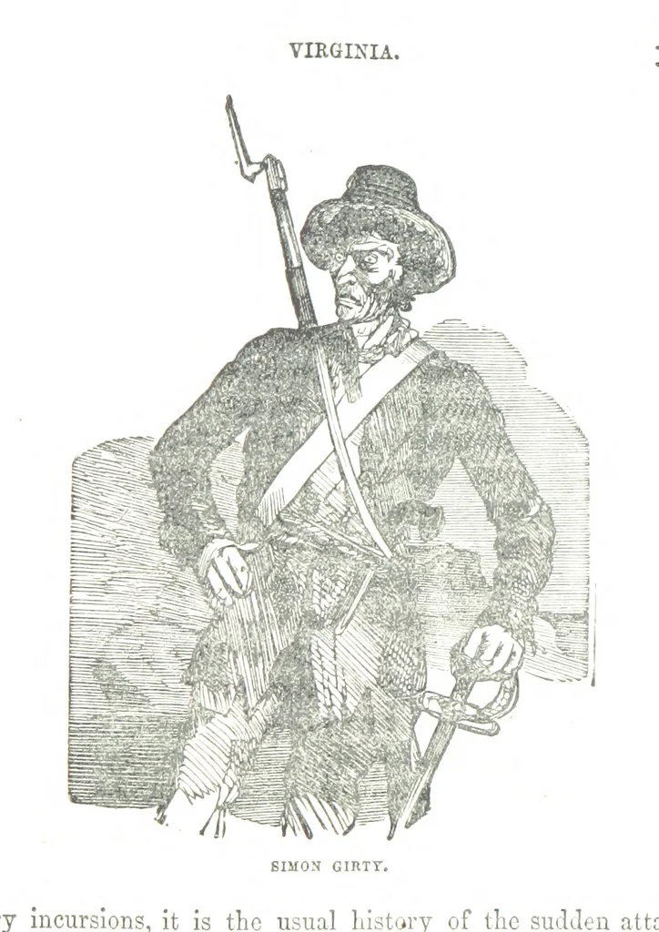 An illustration from Border Wars of the West. Comprising the frontier wars of Pennsylvania, Virginia, Kentucky, Ohio, Indiana, Illinois, Tennessee and Wisconsin, etc, 1853, leaf 193