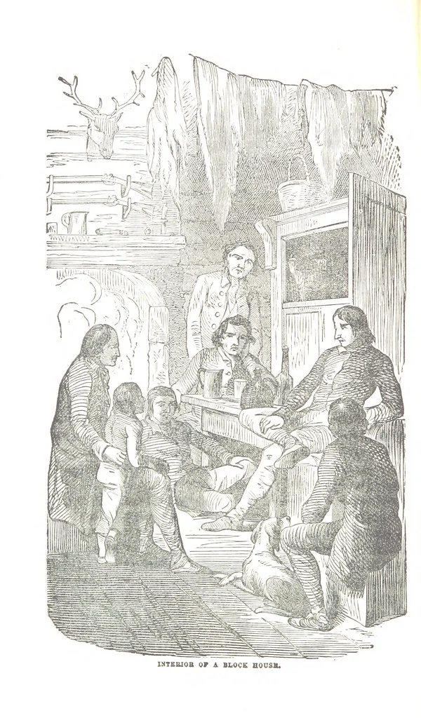 An illustration from Border Wars of the West. Comprising the frontier wars of Pennsylvania, Virginia, Kentucky, Ohio, Indiana, Illinois, Tennessee and Wisconsin, etc, 1853, leaf 226