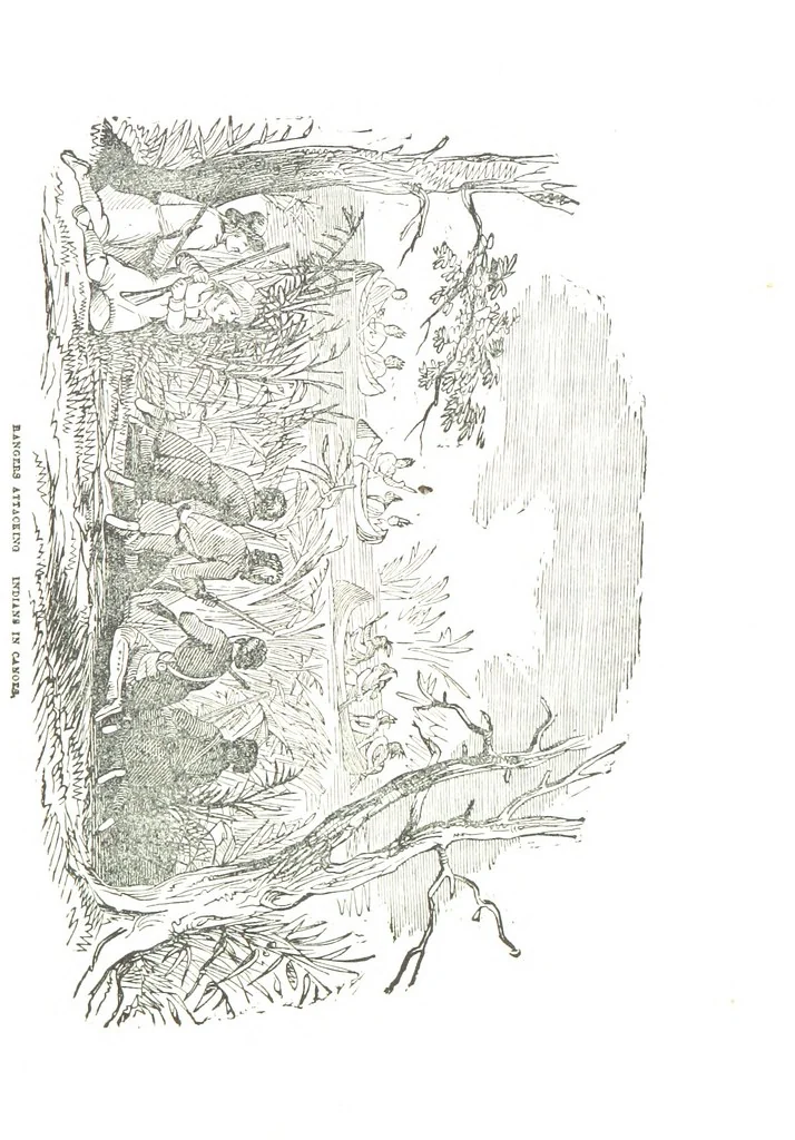 An illustration from Border Wars of the West. Comprising the frontier wars of Pennsylvania, Virginia, Kentucky, Ohio, Indiana, Illinois, Tennessee and Wisconsin, etc, 1853, leaf 237