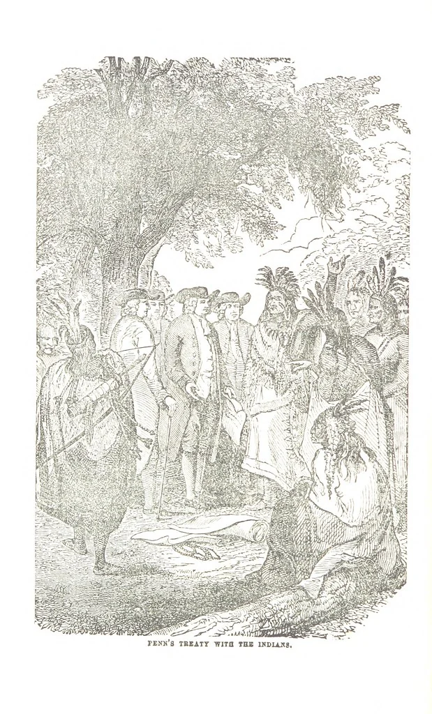 An illustration from Border Wars of the West. Comprising the frontier wars of Pennsylvania, Virginia, Kentucky, Ohio, Indiana, Illinois, Tennessee and Wisconsin, etc, 1853, leaf 24
